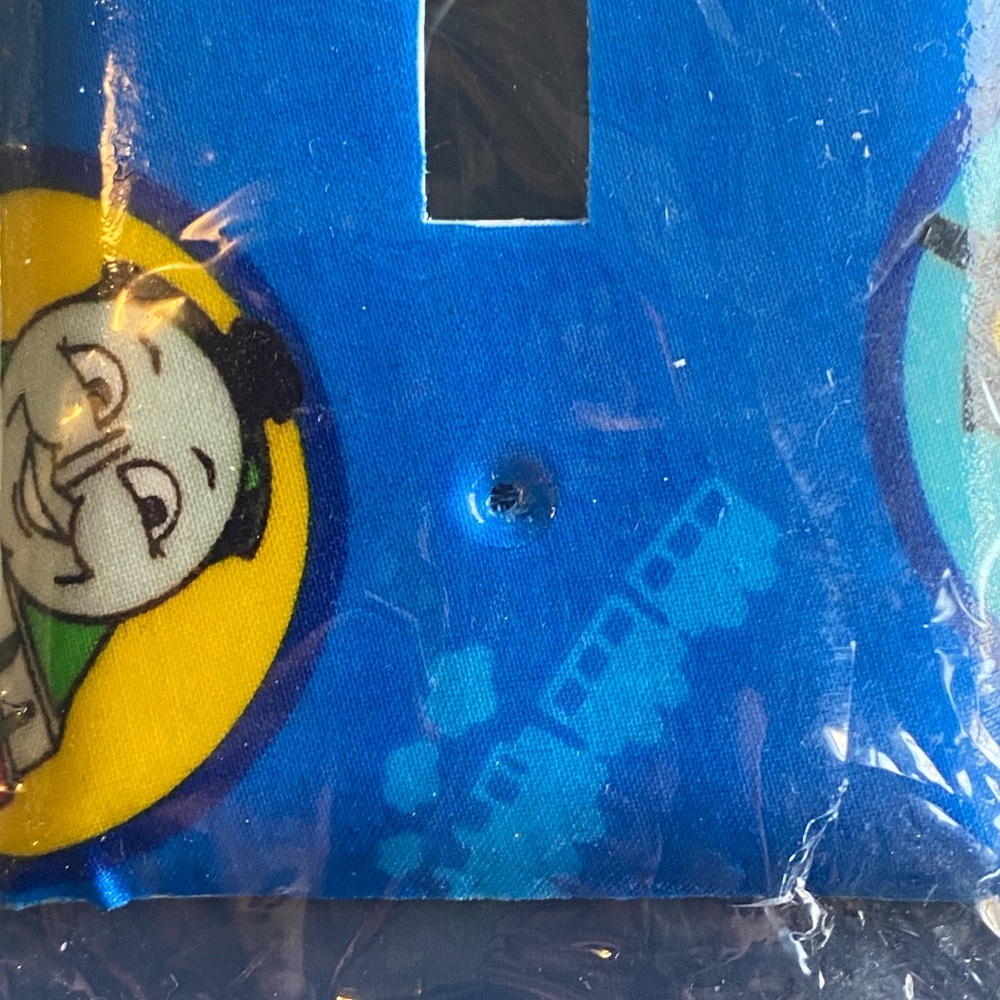 Vintage Thomas the Tank Engine Plastic Light Switch Plate NWOT - Picture 2 of 6